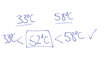 Final Temperature of 2 different substances