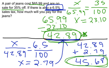 Discount And Sale Tax | Educreations