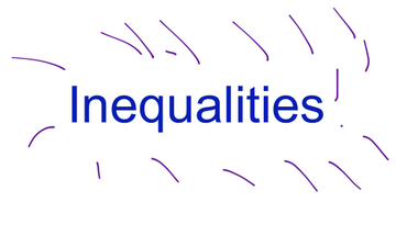 Inequalities | Educreations