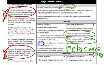 BWA Nature Of Science Stage 1,2,3