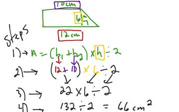 Area Of A Trapezoid