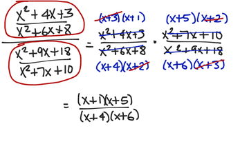Simplifying Rational Expressions Including Complex Fractions