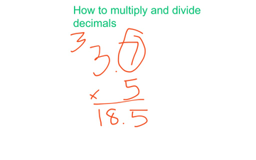 Multiplying And Dividing | Educreations