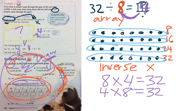 Unit 8: Lesson 6 (divide by 8 & 9) | Educreations